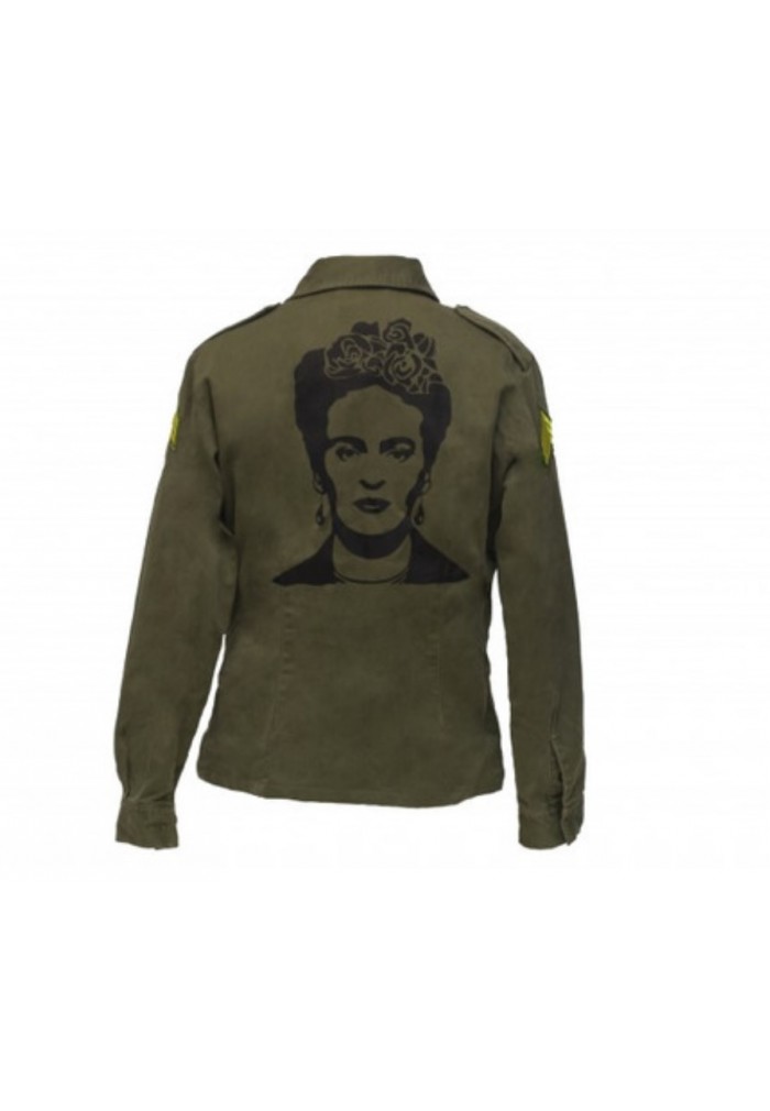 sobrecamisa militar mujer